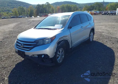 2014 Honda Cr-V Ex-L z USA, uszkodzony, nr VIN 2HKRM4H70EH637758